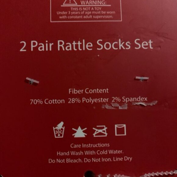 Stepping Stones Santa and Gingerbread rattle booties - Picture 6 of 7